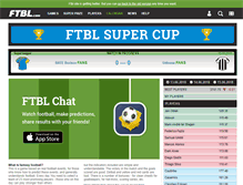Tablet Screenshot of ftbl.com